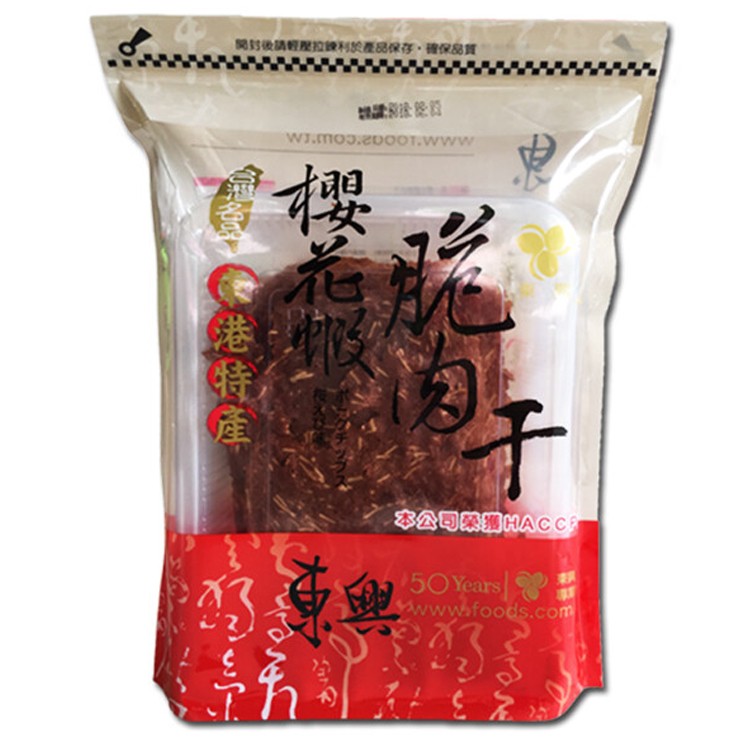 免運!【東大興】櫻花蝦脆肉干-80g/包 80公克/包 (12包,每包169元)