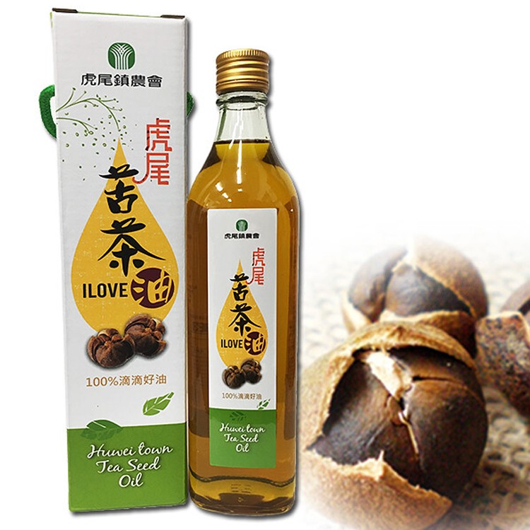 【虎尾鎮農會】100%苦茶油-560ml/瓶