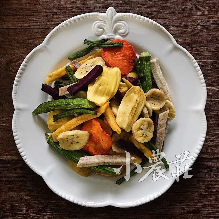 【小農莊】綜合蔬果脆片/三色芋薯(任選)