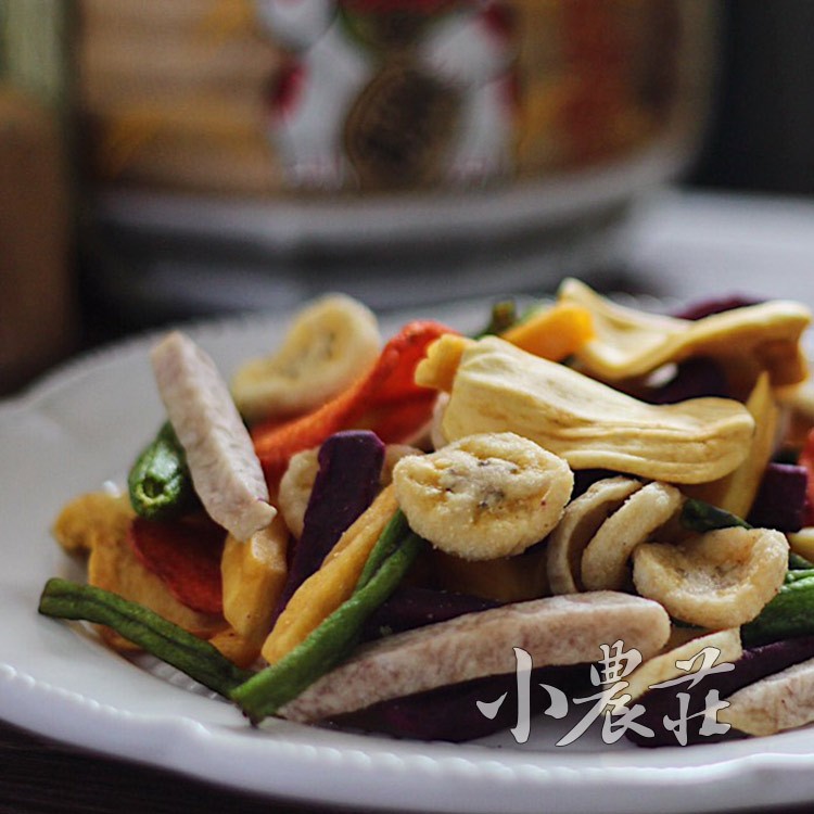 【小農莊】綜合蔬果脆片/三色芋薯(任選)