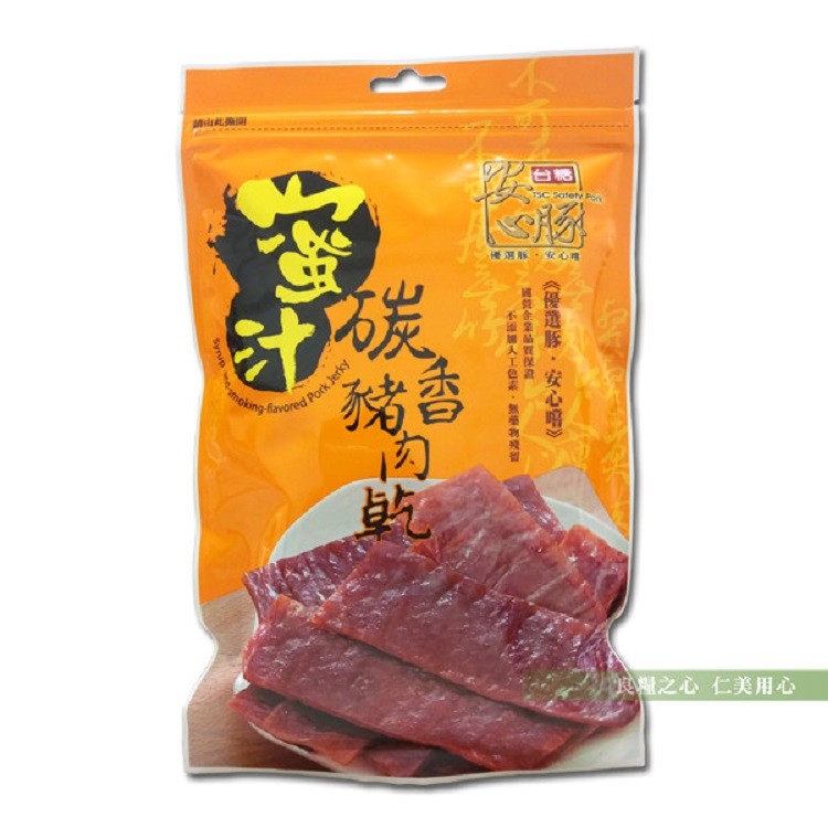 【台糖】蜜汁碳香豬肉乾(120g/包)