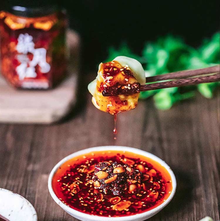 【柒月紅】二四麻辣果油-手作純素(100g±2g/罐)