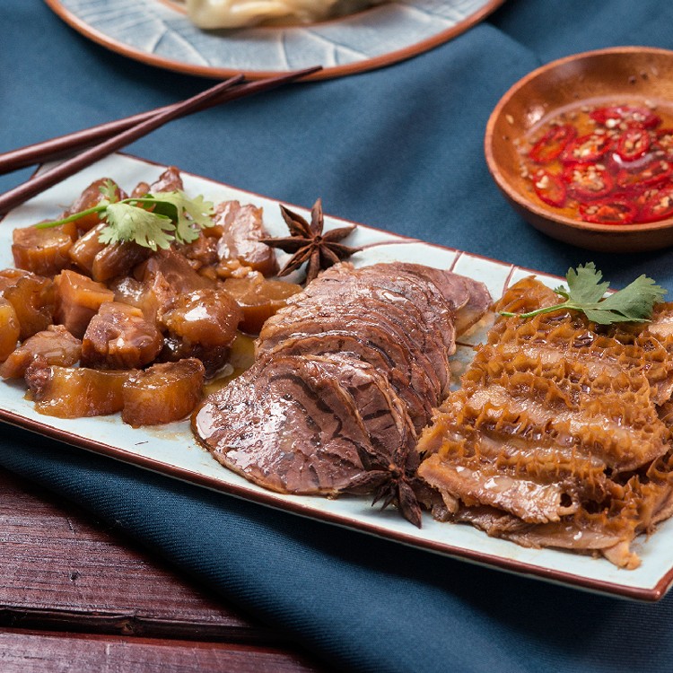 【滷藝新村】牛三寶滷味(牛肚、牛腱、牛筋)