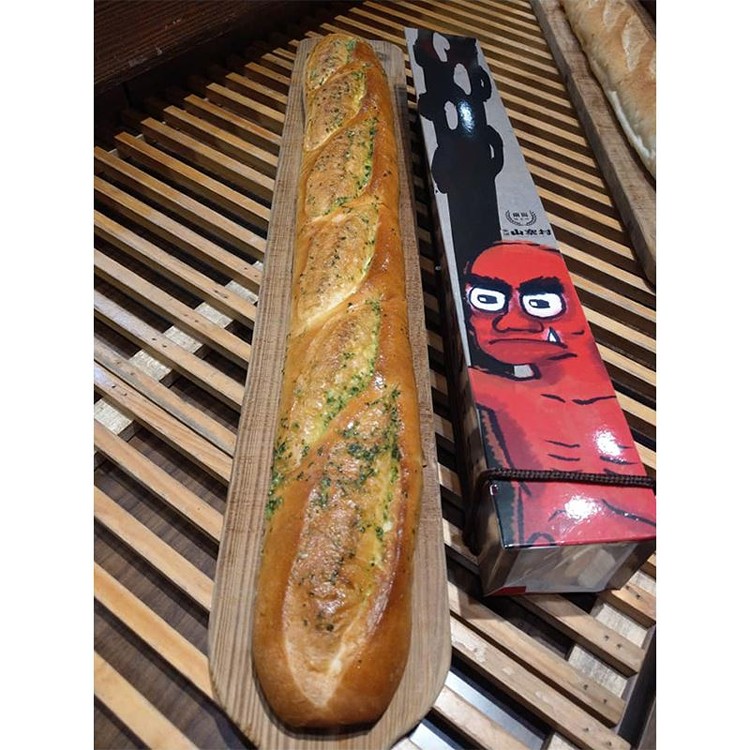 【山寨村】70公分惡棍麵包(香蒜口味)