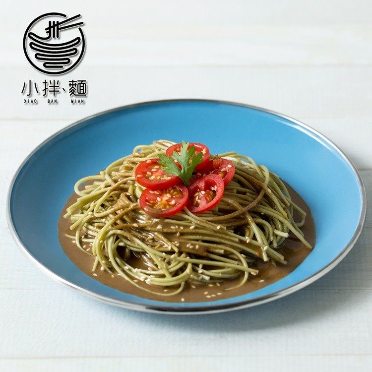 【小拌麵】麻醬抹茶細麵
