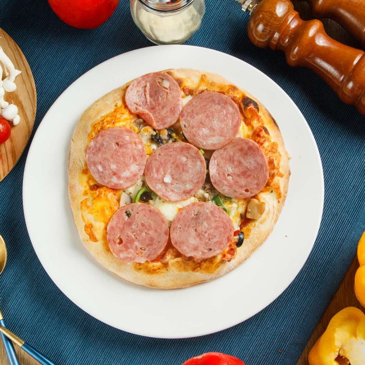 【五鄉地】手工窯烤披薩(和風炸雞/牛肉總匯/瑪格麗特/夏威夷/松露蕈菇/義式臘腸)