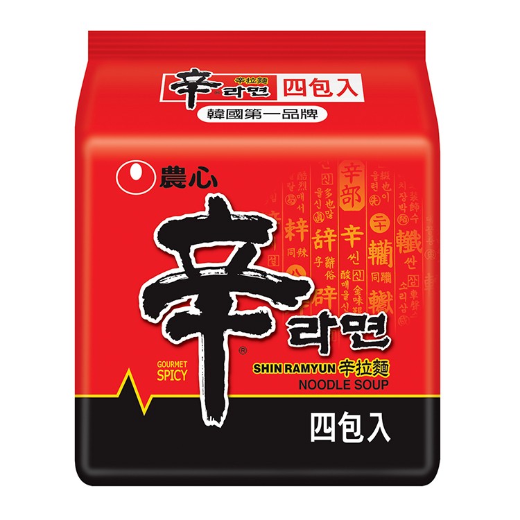 【NONG SHIM農心】泡麵4入(辛拉麵/辛辣白菜/安城湯麵/爽口烏龍任選)