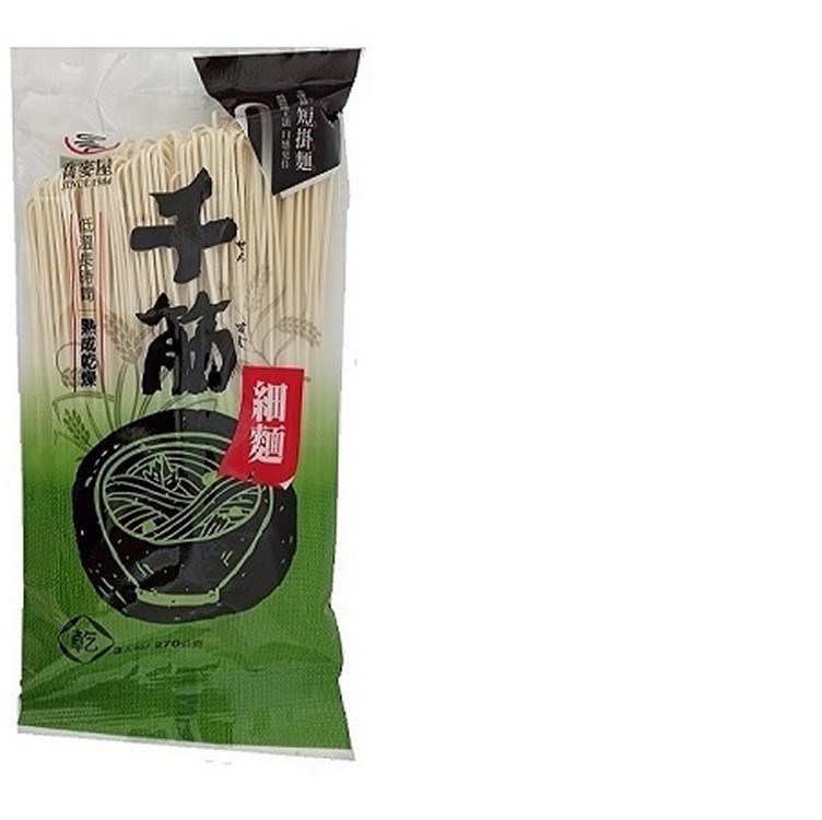 【喬麥屋】手打味山藥麵線/手打味烏龍麵/千筋細麵 (任選)