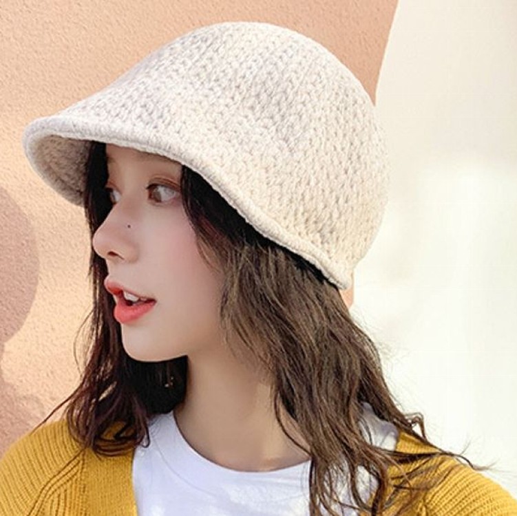 【輝鴻】小沿日系毛絨保暖漁夫帽[PZF1286]