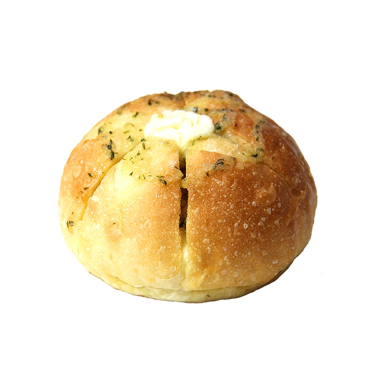 【哈肯舖】半熟系-爆漿蒜香乳酪麵包(4入/袋)