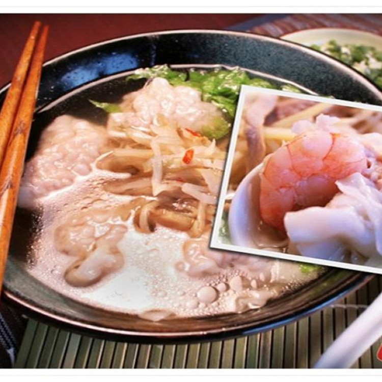 【高雄巨揚餛飩】溫州大餛飩-招牌綜合(鮮肉+鮮蝦)