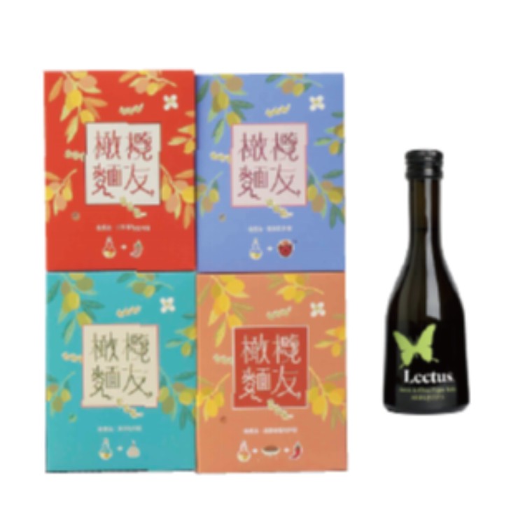 橄欖友麵 X 樂食Lectus｜好油好麵推薦組｜