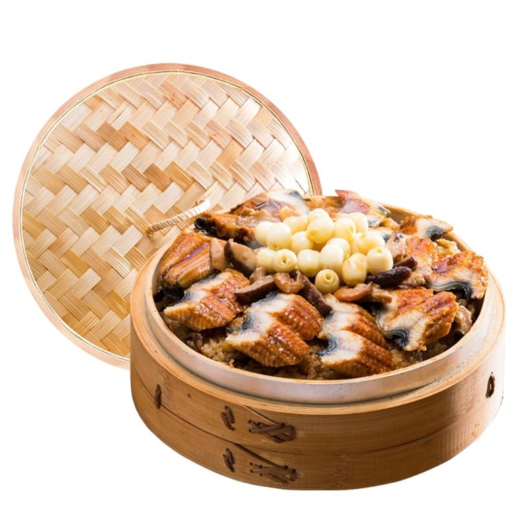 【丞昀】清香蓮子鰻魚米糕禮盒(附蒸籠)