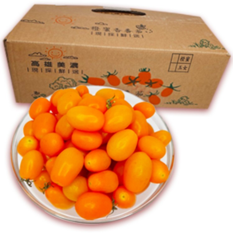 【小農鮮果】高雄美濃 橙蜜香小番茄3斤裝