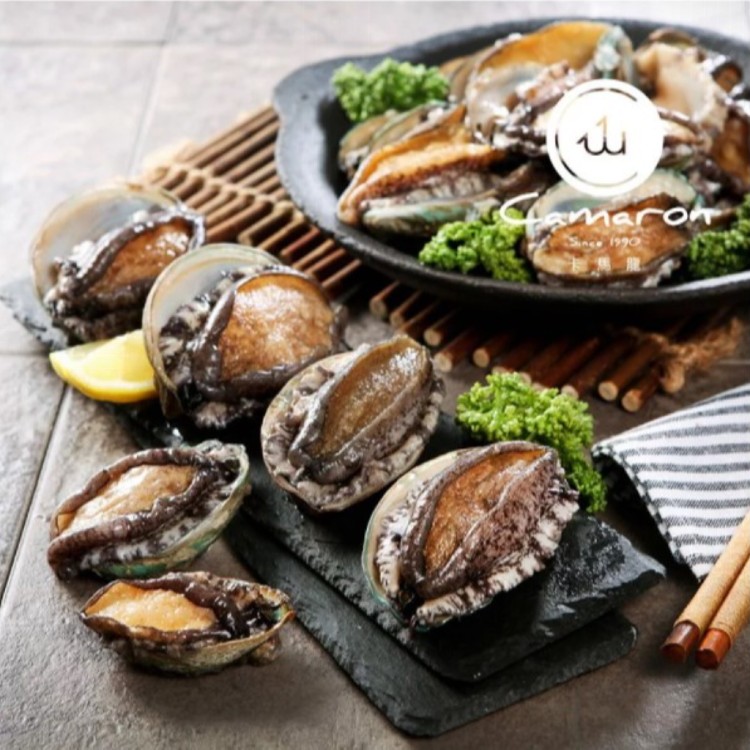 【卡馬龍嚴選】頂級外銷級 活凍帶殼鮑魚