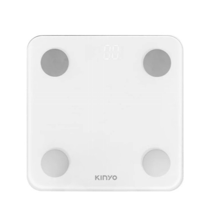 【KINYO】LED藍牙智能健康管理體重計(DS-6591)