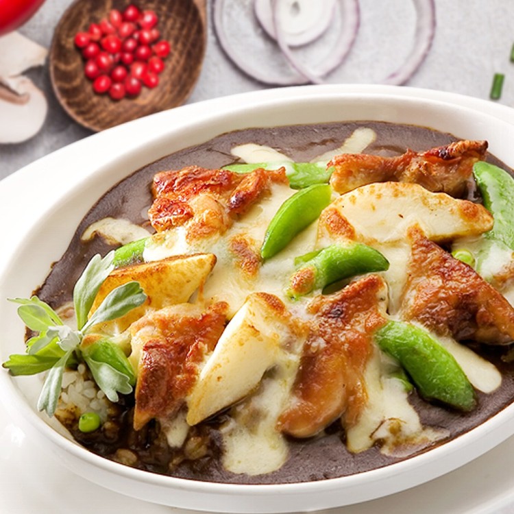 【金品】特濃咖哩雞肉焗飯