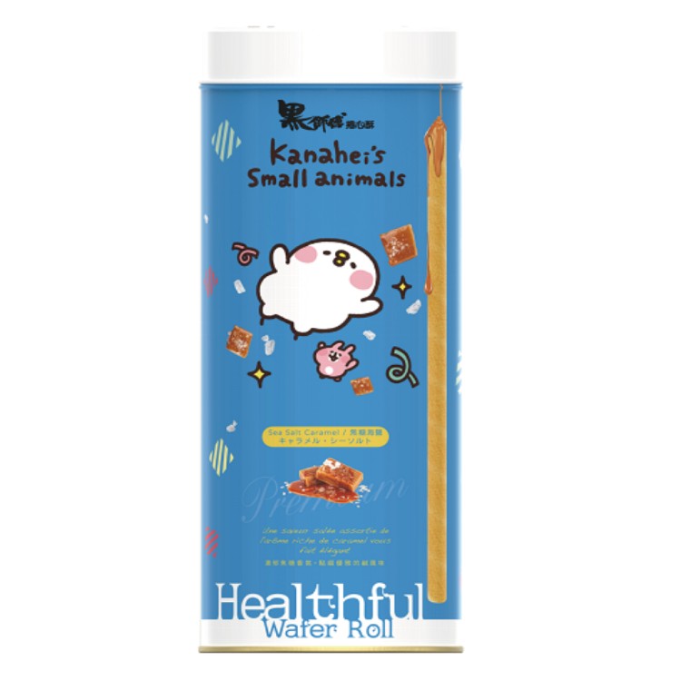 【黑師傅X卡娜赫拉】捲心酥(海鹽焦糖/甜心莓果)(任選)