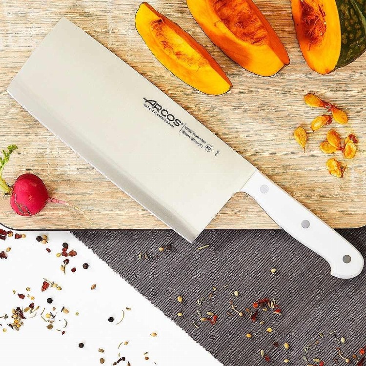 【西班牙ARCOS】Mario Sandoval米其林主廚系列-中式菜刀(白色)