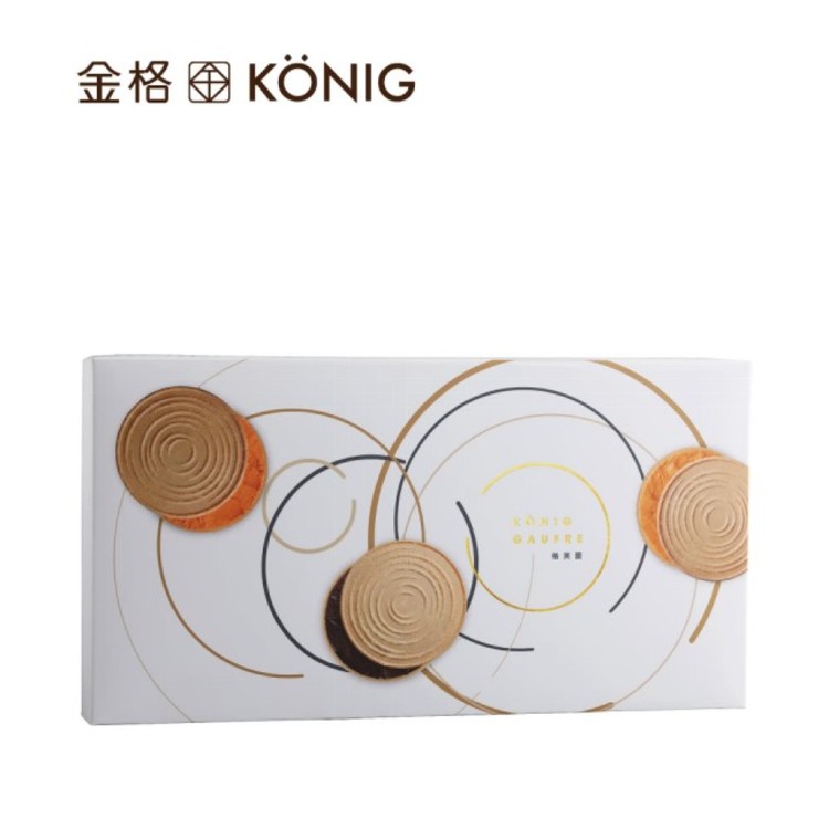 【金格食品】格芙蕾薄酥24入禮盒(巧克力+墨西哥)