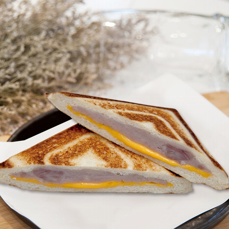 【振頤軒】爆漿芋泥熱壓吐司