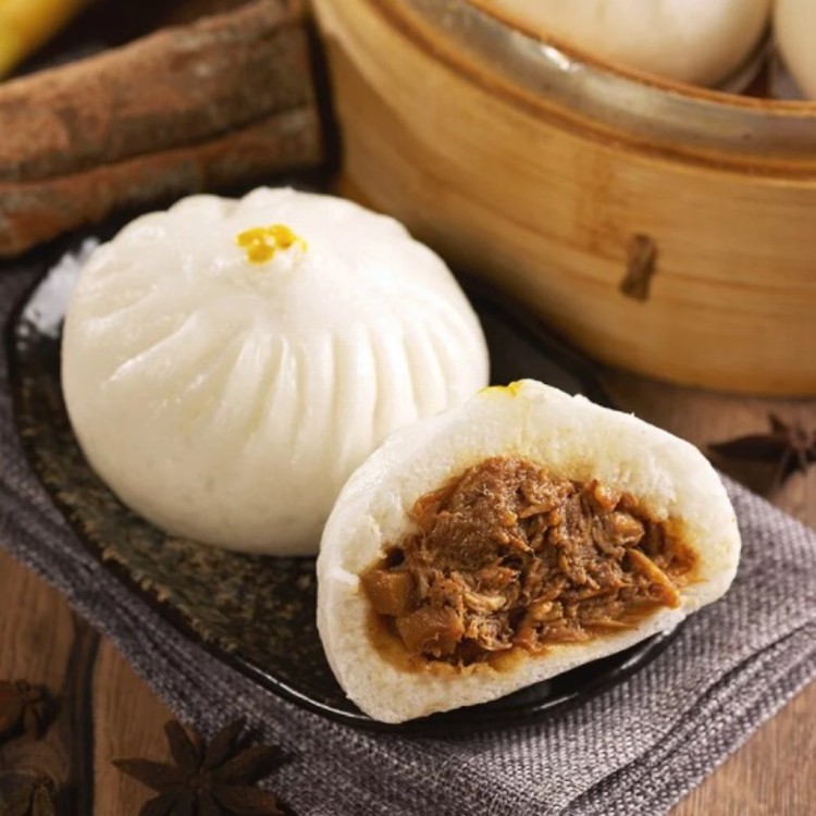 【葡吉包子】肉食主義組(東坡肉筍子包＋鮮肉包＋打拋豬肉包)