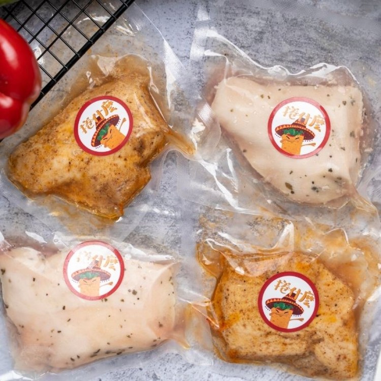 【捲什麼】舒肥雞胸肉(羅勒風味/墨西哥風味)