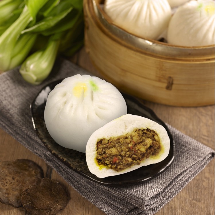 【葡吉包子】肉食主義組(東坡肉筍子包＋鮮肉包＋打拋豬肉包)