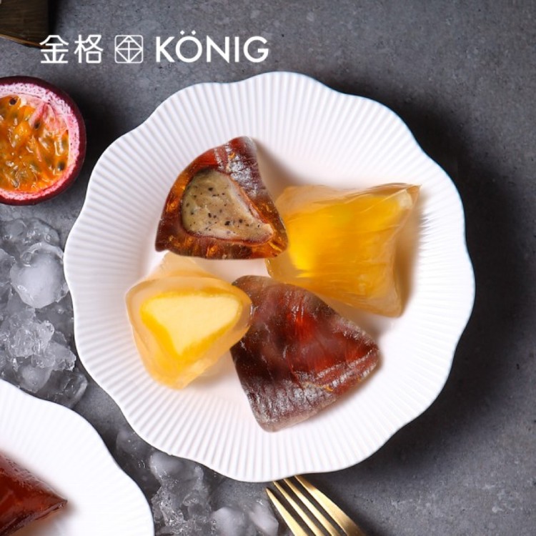 【金格食品】華麗甜點系冰粽9入(加贈時尚保冰袋)