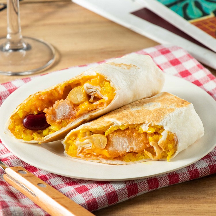 【台灣捲捲王 Taiwan Burrito】早餐捲(香酥雞/BBQ香烤豬肉/瑪莎拉烤雞/糖醋雞丁)