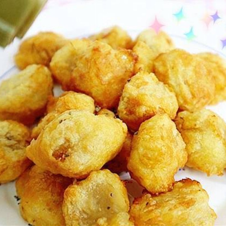 【聰明丸子】爆漿炸雞球(蛋素/聰明菇植物肉)
