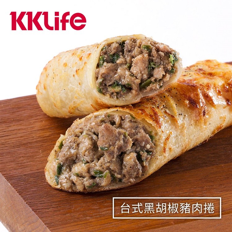 【KKLifeＸ紅龍】台式黑胡椒豬肉捲