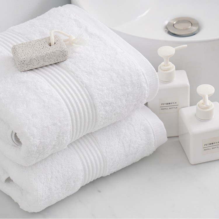 免運!【HKIL-巾專家】 MIT歐風極緻厚感重磅飯店白色浴巾 尺寸 : 140x70公分 ()/重量 : 600g ()