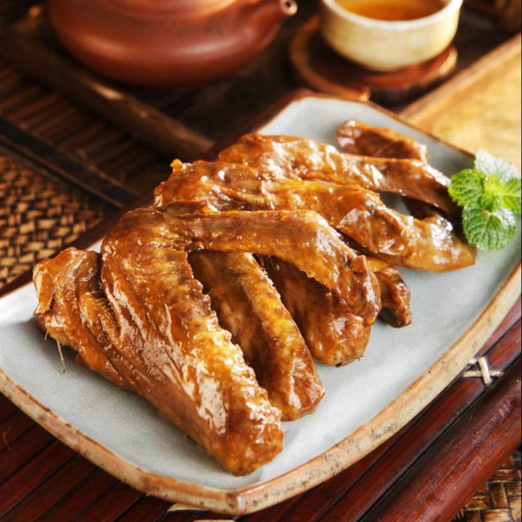 【江家無骨鳳爪】炙燒鴨翅(口味任選)