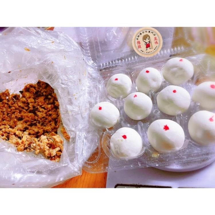 【嘉義老師傅】巨無霸大顆手工古早味鹹湯圓(附肉燥調理包)