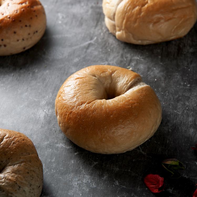 【甜蜜點】經典原味貝果(奶素)