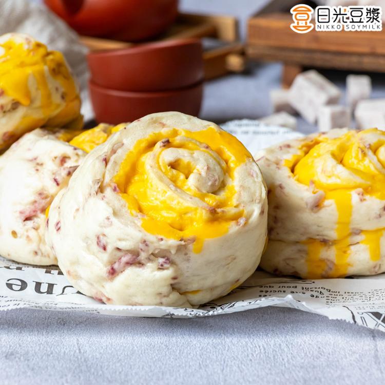 【日光豆漿】香濃大甲芋頭起司Q饅頭