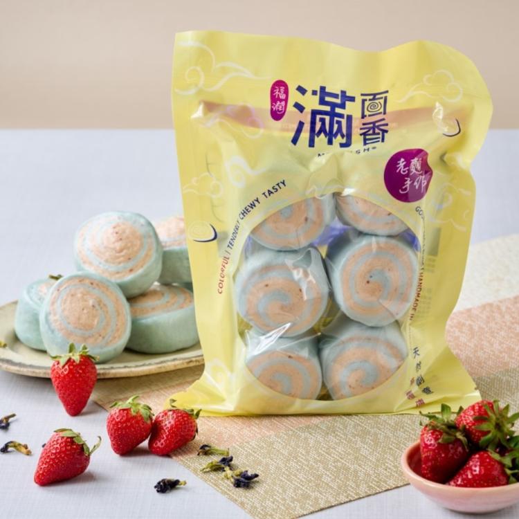 【滿面香】45g草莓蝶豆花(全素)