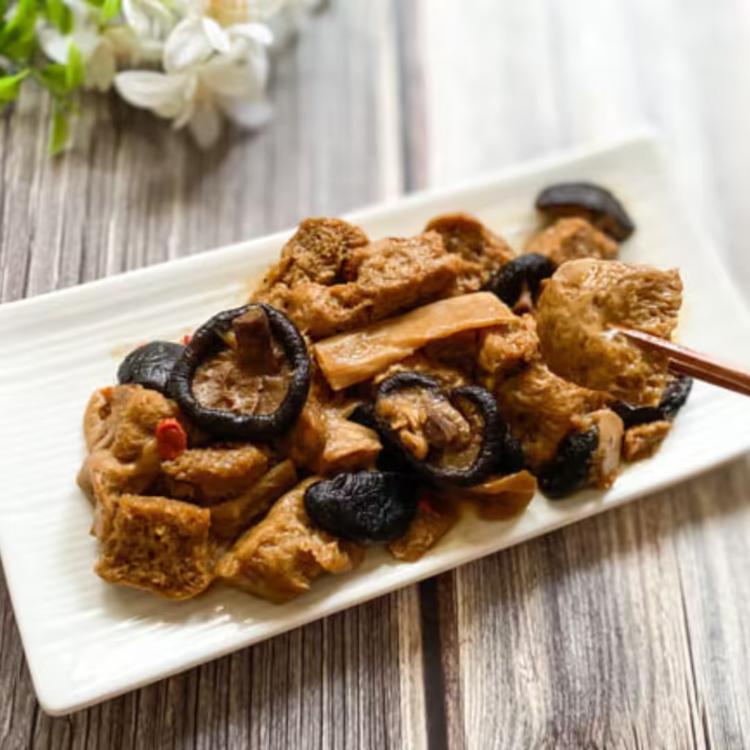 【搗蛋菇】四喜烤麩(全素)