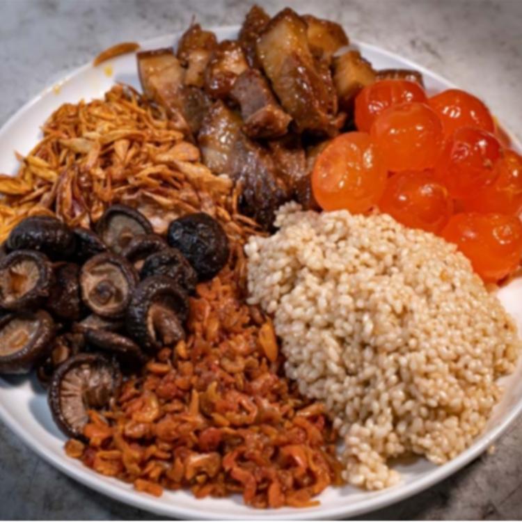 【家之味】香菇蛋黃肉粽