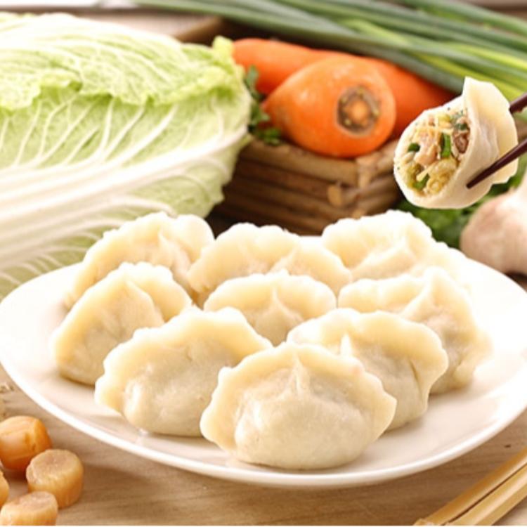 【家之味】手工白菜干貝水餃