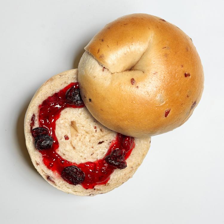 【甜蜜點】紅寶石雙莓貝果(奶素)