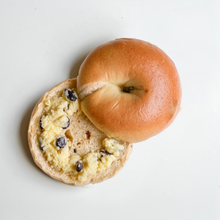 【甜蜜點】特A加州葡萄奶酥貝果(蛋奶素)