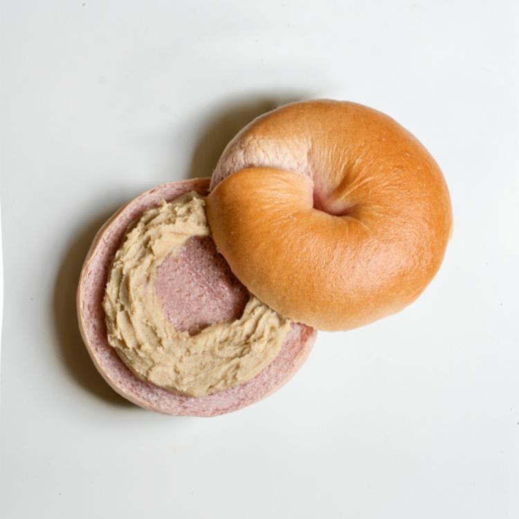 【甜蜜點】紫藷芋頭貝果(奶素)