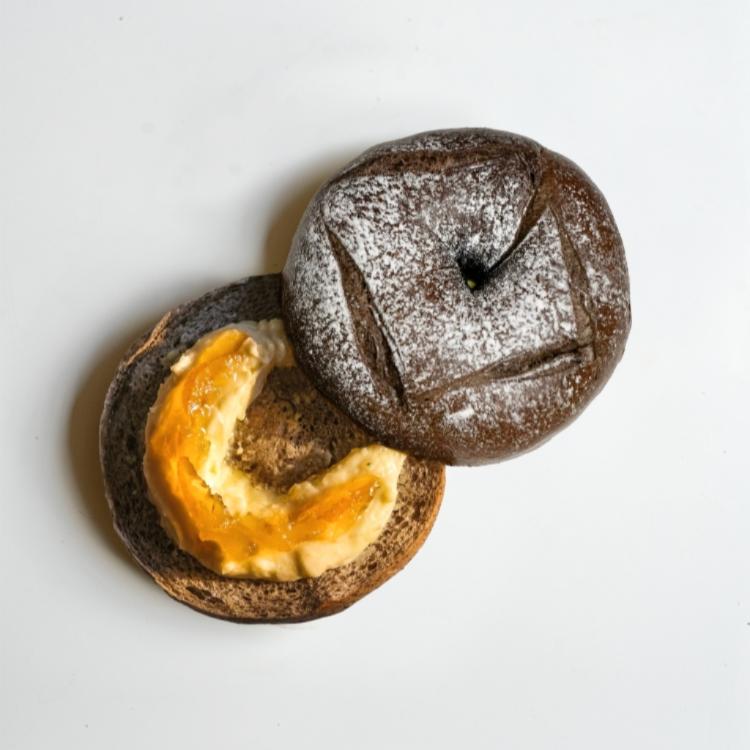 【甜蜜點】濟州島柚子茶乳酪貝果(奶素)