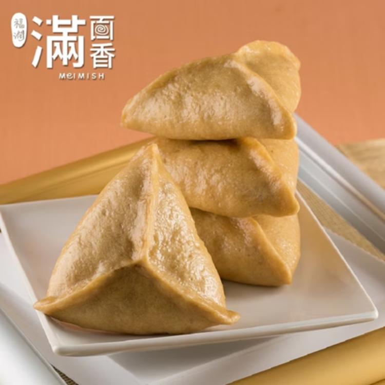 【滿面香】麻糬黑糖金三角(爆漿)(全素)