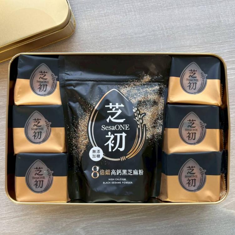 【芝初】黑芝麻Q潤蛋黃酥禮盒