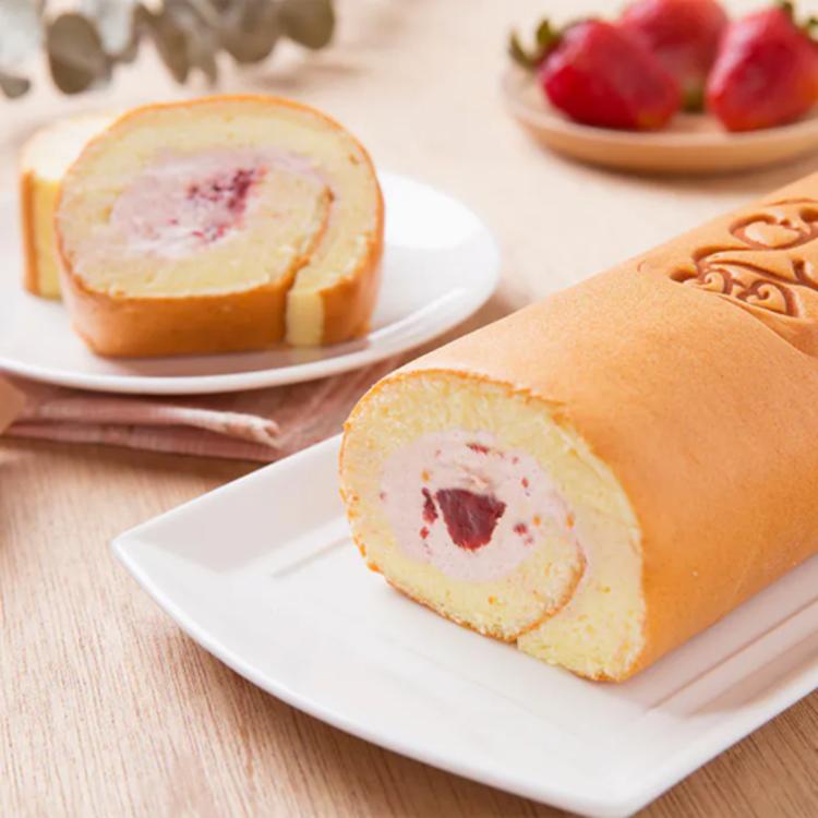 【連珍】草莓生乳捲(奶素)