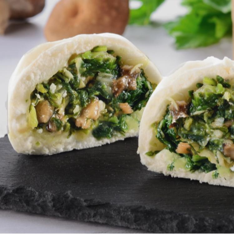 【禎祥食品】香菇薺菜包(純素)