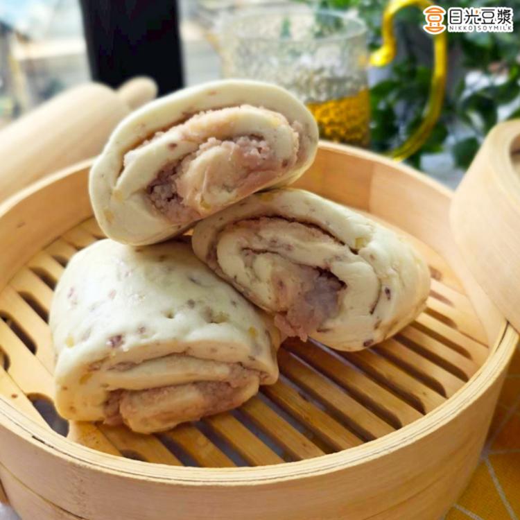 【日光豆漿】爆芋堅果捲-奶素